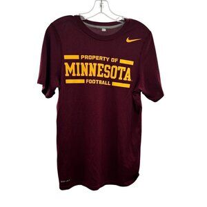Nike Dri-Fit Men's Short Sleeve Minnesota Football T-Shirt Size XS